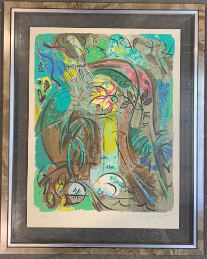 André MASSON (1896-1987)

Paysage

Lithographie...