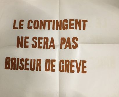 Lot d'affiches de mai 68 

11 affiches imprimées...