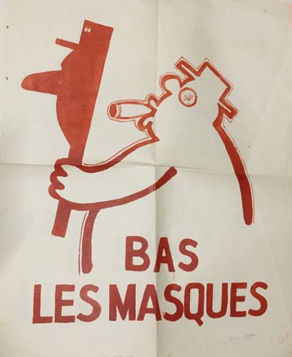 Lot d'affiches de mai 68 

11 affiches imprimées...