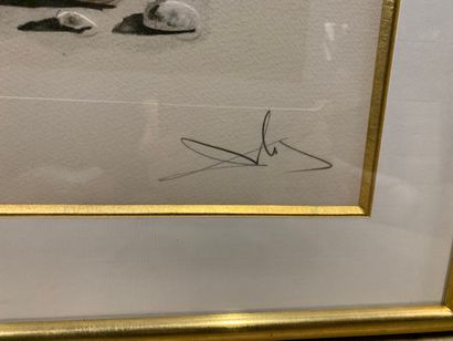 D'après Salvador DALI (1904-1989)

L'ange...