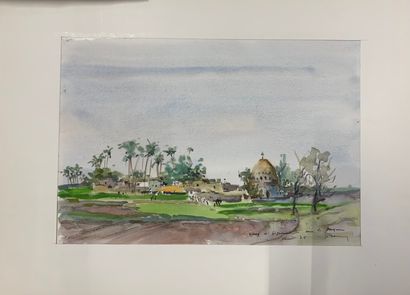 Henri DAVY (1913-1988)

Ensemble de 4 aquarelles...