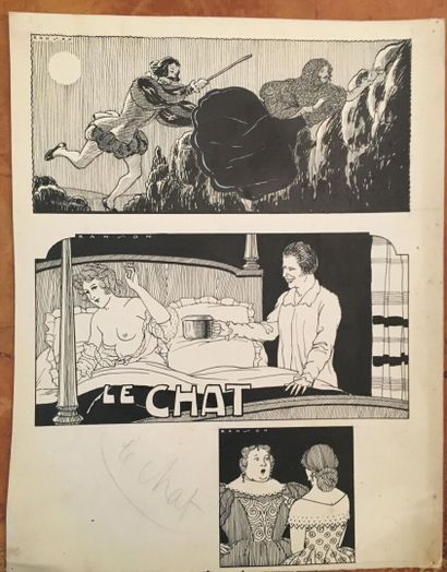 D'après Raoul THOMEN (1876-1950)

Les ruses...