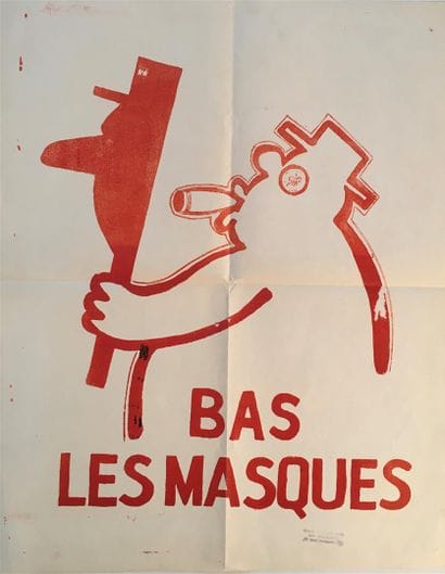 Lot d'affiches de mai 68 

11 affiches imprimées...