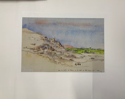 Henri DAVY (1913-1988)

Ensemble de 4 aquarelles...