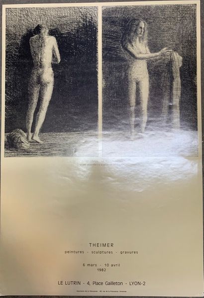 LOT DES AFFICHES D'EXPOSITION DIVERSES 



-...