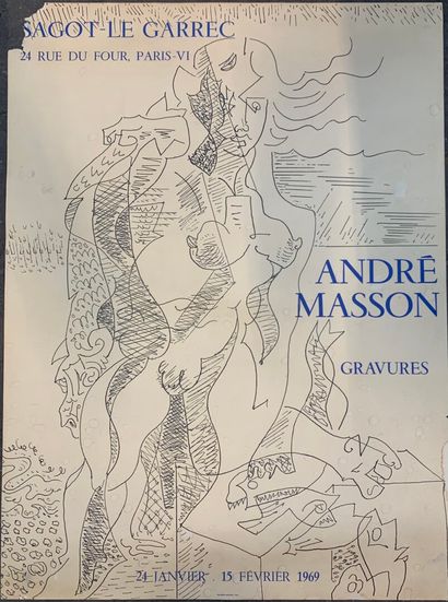 D'après André MASSON (1896-1987)

Deux exemplaires...