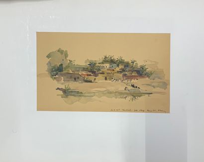 Henri DAVY (1913-1988)

Ensemble de 4 aquarelles...