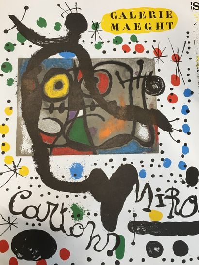 D'après MIRO (1893 - 1983)

Galerie Maeght...