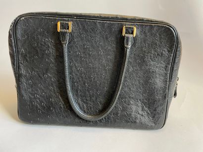 MORABITO

Sac en cuir Autruche noir 30 cm,...