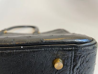 MORABITO

Sac en cuir Autruche noir 30 cm,...