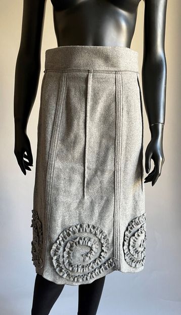 SONIA by Sonia RYKIEL

Jupe en lainage gris,...