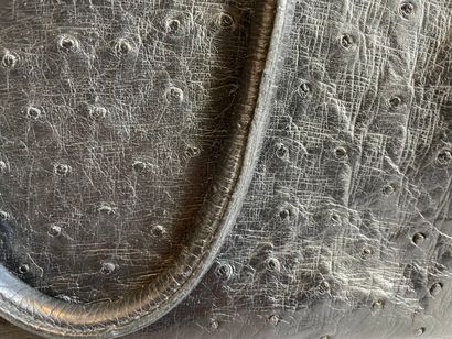 MORABITO

Sac en cuir Autruche noir 30 cm,...