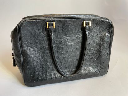 MORABITO

Sac en cuir Autruche noir 30 cm,...