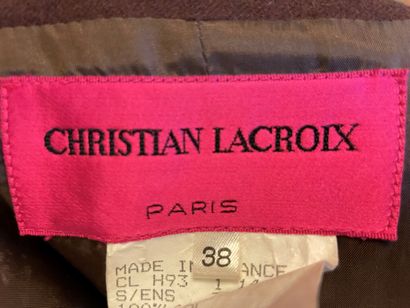 Christian LACROIX Paris

Veste courte cintrée...
