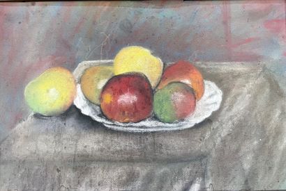 Lot of small paintings: landscapes, seascapes,...