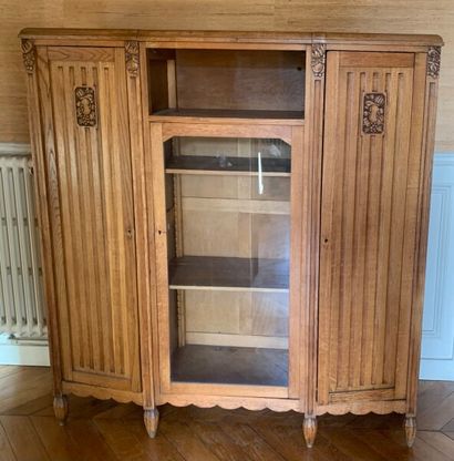 Wooden office furniture molded and carved...