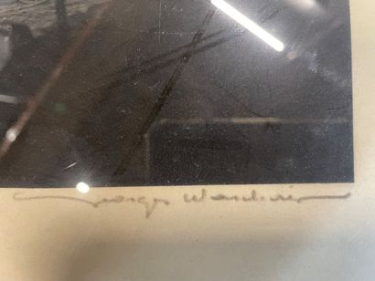 Georges WARDION

Two photographs, signed...