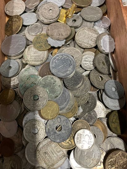 Lot of old and foreign coins