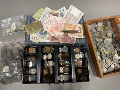 Lot of old and foreign coins