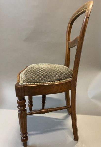 Dining room table with shutters, the legs...
