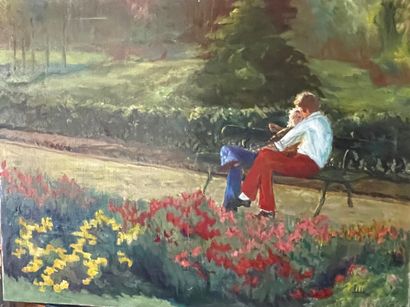 Lot of paintings : Landscapes