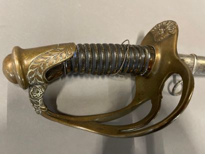 Officer's sword signed on the guard.

Third...