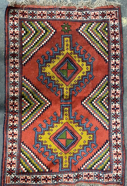 
Lot de quatre tapis.

146 x 97, 219 x 83,...