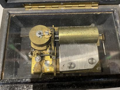 Music box with two tunes.

19th century....