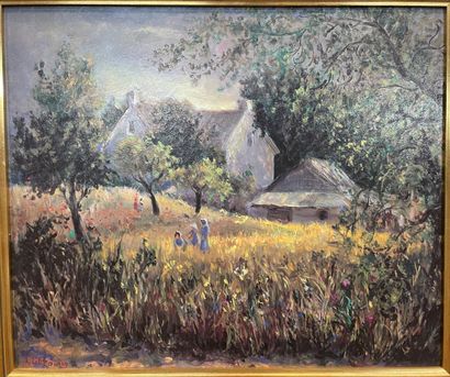 Lot of paintings : Landscapes