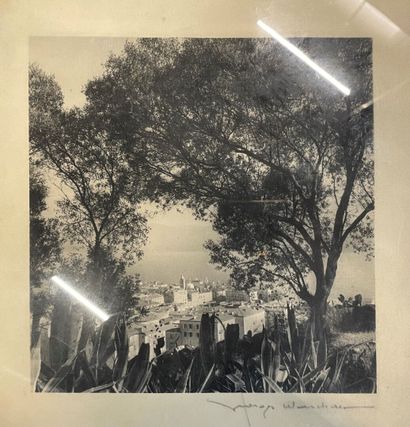 Georges WARDION

Two photographs, signed...