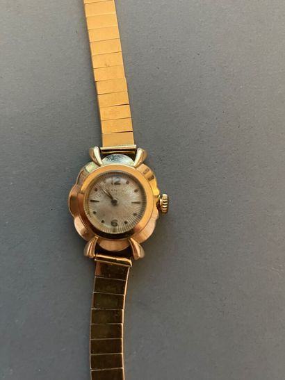 ZENITH
Montre bracelet de dame en or jaune,...