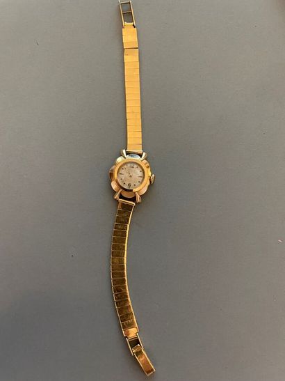 ZENITH
Montre bracelet de dame en or jaune,...