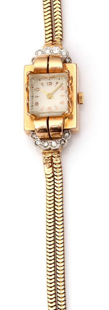Montre bracelet de dame des années 1940,...