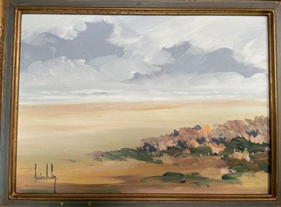 Ecole XX°siècle, 7 oeuvres du même artiste

-Plage...