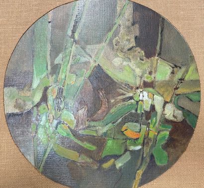Lot de pièces encadrées : tableau, gravures,...