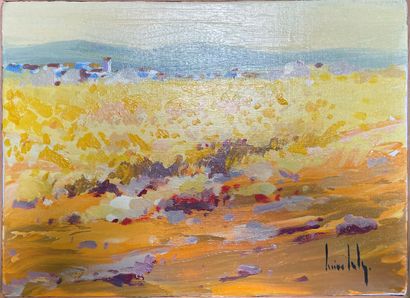 Ecole XX°siècle, 7 oeuvres du même artiste

-Plage...