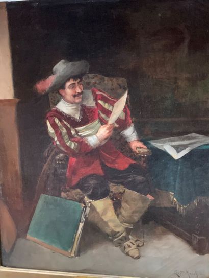 Louis Hippolyte MOUCHOT (1846-1893)

Mousquetaire...