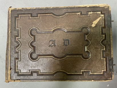 Lot d'albums photographiques anciens