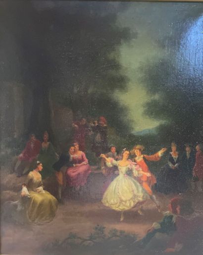Ecole Française du XIXème siècle dans le...