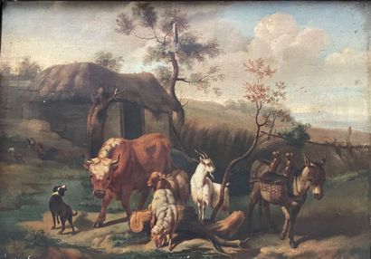 Ecole française du XIXe siècle

Les animaux...