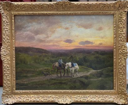 Clément QUINTON (1851-1920) 

Le retour des...