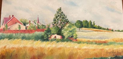 Georges-René BENOIT (XXe siècle) 
Lot d'oeuvres...
