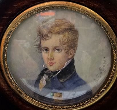 French school end of XIXth century
Portrait...