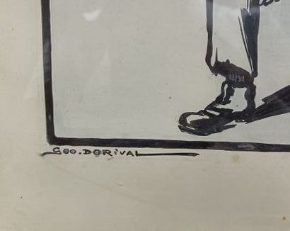 Georges DORIVAL (1871-1939)
Vieillard assis...