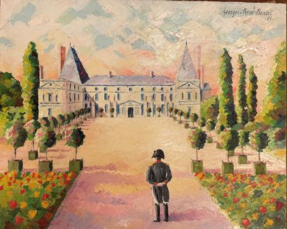 Georges-René BENOIT (XXe siècle) 
Lot d'oeuvres...