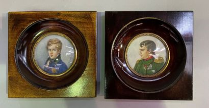 French school end of XIXth century
Portrait...