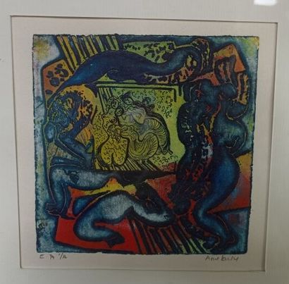 Reproduction contemporaine d'icône grecque...