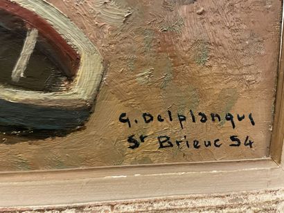 Georges DELPLANQUE (1903-1999)
St Brieuc
Huile...