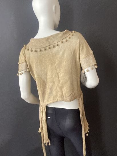 Partie d'un ensemble en maille, vers 1920-1930,...