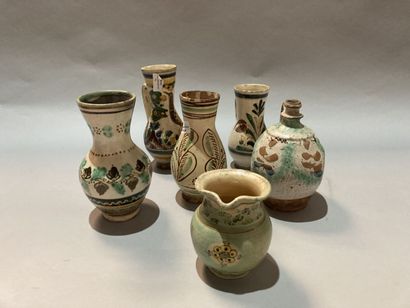 ART POPULAIRE HONGROIS - XIXème siècle 
Lot...